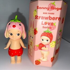 Sonny Angel Strawberry Love Series confirmed Lop Ear Rabbit